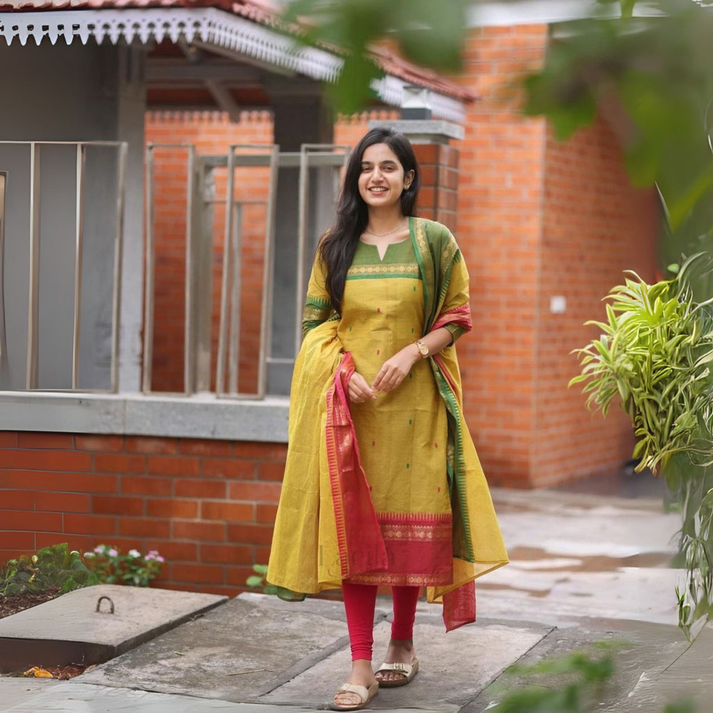 Kurta Dupatta Pant Set