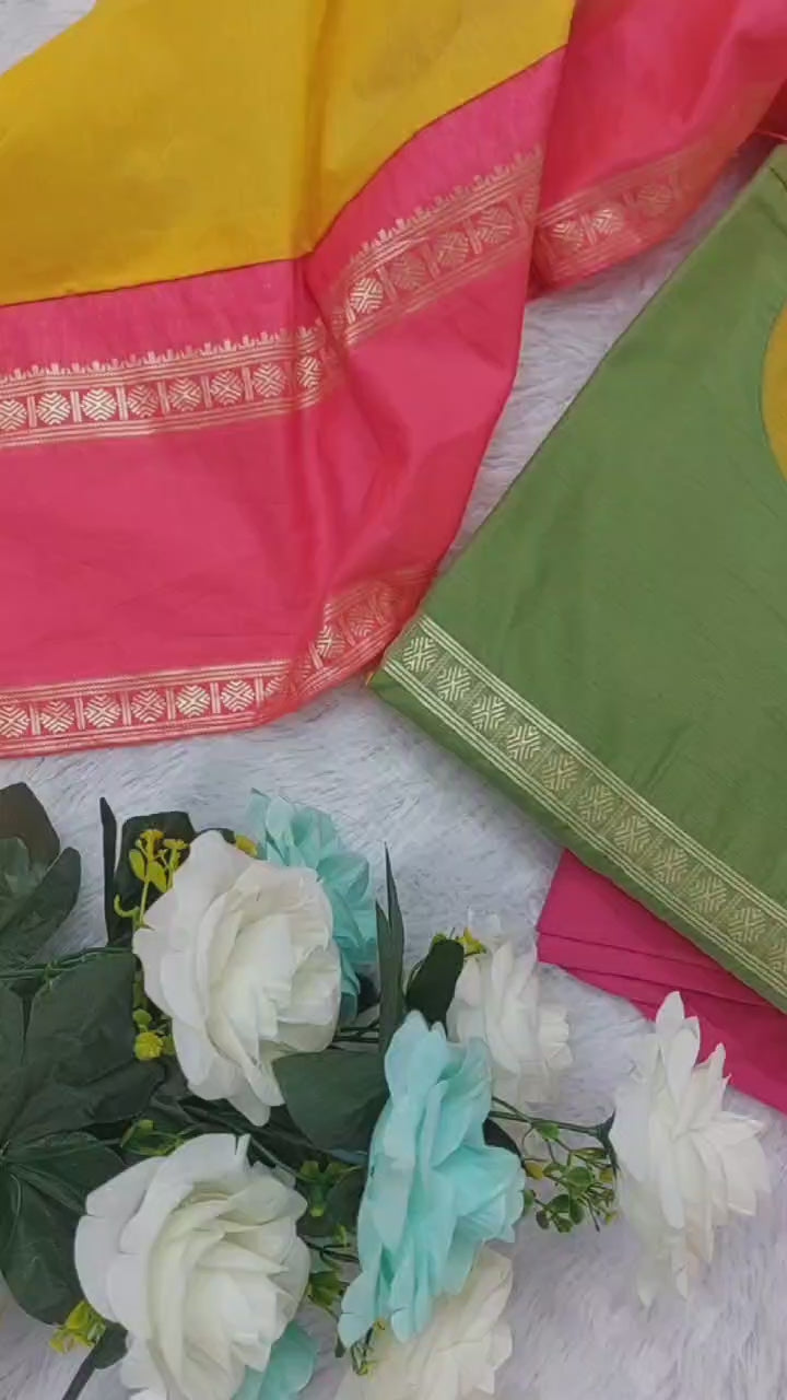 Printed Pure Cotton Notch Neck Straight Kurta With Pant And Dupatta